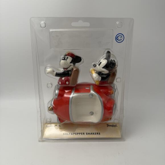 Disney Other - RARE Disney Mickey & Minnie Mouse Car Salt & Pepper Shakers